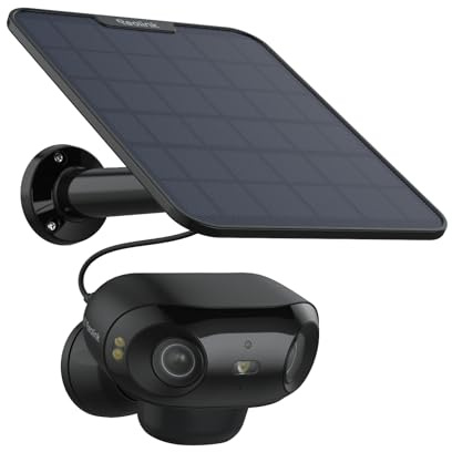Reolink 180° 4K Camara Outdoor WiFi Exterior Solar con Bateria Sin Cables
