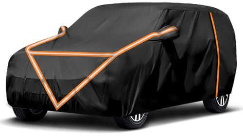 NEVERLAND XL Auto Abdeckplane SUV - Autoabdeckung Outdoor mit Türreißverschluss Autoplane AutoGarage Autoabdeckung Winter Auto Vollgarage Autohülle 510 * 200 * 180cm für Audi A5 2009-2025