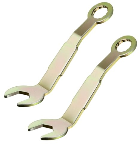 Sarini 2 Chiavi per Porte tascabili, Strumento di Regolazione del Perno della Porta dell'Armadio Pieghevole, Chiave di Apertura da 3/8 Pollici, allineamento rapido della Porta Scorrevole e Pieghevole
