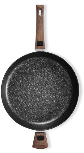 Durandal Poêle antiadhésive Légende en céramique sans PFAS-Poêle à manche amovible compatible four & induction 20,24,28,32cm