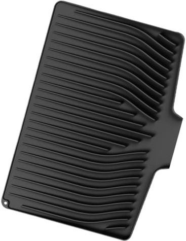 Alfombrilla Escurridor Platos | Base de Silicona para Escurrir | Protector de Mesa Anticalórico Antideslizante para Fregadero Cocina Baño Hogar Muebles