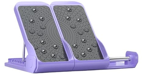 rockible Tabla de Estiramiento de Pantorrillas, Tabla Inclinada Ajustable para Piernas Y Pantorrillas, PÚrpura