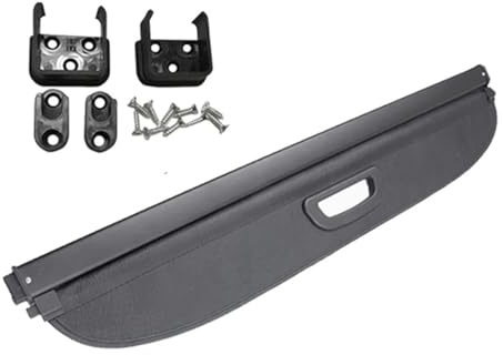 Amxaqjc Auto Einziehbarer Laderaumabdeckung Für VW Für Polo Mk5 Für Vivo 6R 6C 2010-2017 Kofferraumabdeckungen Gepäck Einziehbar Wasserdicht(Canvas)