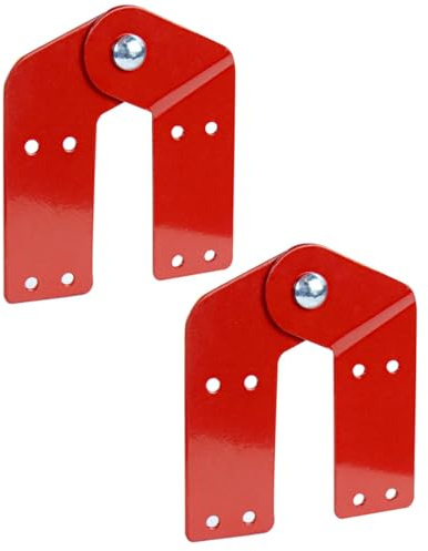 Ubric Set di 2 cerniere telescopiche per scala universale, accessori di ricambio per loft Attic Step Ladder per uso domestico e ingegneria