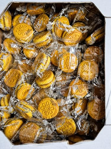 Biscotti Farciti Crema Limone Monoporzione – Snack Dolci Confezionati Singolarmente Disponibili in Formato 850g e 1.7Kg Ideali per Casa Ufficio e Bar (850g)