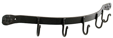 Garden Tool Bracket with 5 Hooks