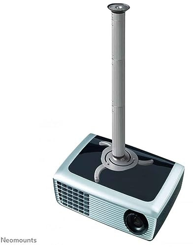 NewStar Q610265 BEAMER-C200 Deckenhalterung (Höhe 8 cm bis 98 cm) für Projektor silber