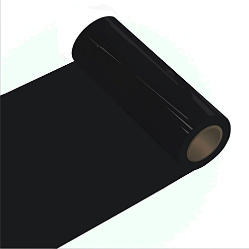 Klebefolie - Oracal 651-63cm Rolle - 5m (Laufmeter) - Schwarz | glanz | Autofolie - Möbelfolie - Selbstklebend