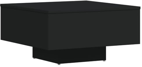 vidaXL Couchtisch Schwarz 60x60x31,5 cm Holzwerkstoff