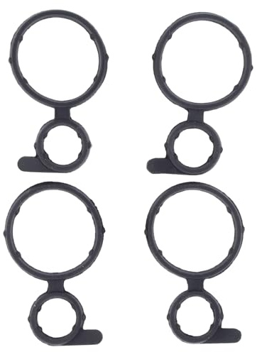 Zylinderkopfprofildichtung Einspritzdüse Dichtung Injektor Profildichtung für 1er E81 E87 E88 E82 F20 F21 F40 2er F23 F22 F45 F44 F46 U06 3er E90 E91 E93 E92 F30 F34 F31 G20 G21 4er F33 G23 F32 G22 D3