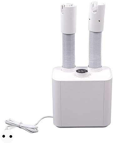 Teleskop-Stiefeltrockner, Doppelter Luftauslass, Teleskopischer Elektrischer Schuhtrockner für den Reisegebrauch (EU-Stecker)
