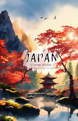 Japan Stamp Book - Autumn Maple Edition: My Little Collection Of Memories