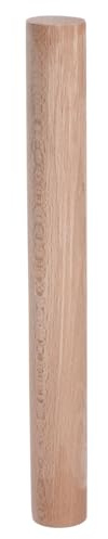 sourcing map Rolling Pin 11.8 x 1.4 Cylindrical Smooth Non-Stick Beech Wood Kitchen Roller Rolling Pins Small for Dough Baking Pastry Pizza Fondant Bread Making Tools