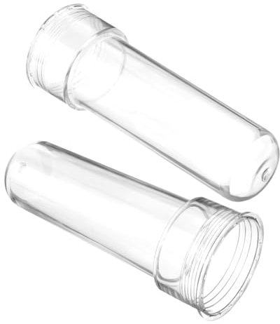 HAKIDZEL Tubos De Columna De Hielo Reutilizables 2 Piezas Plástico Resistente Enfriamiento Torre De Cerveza para Reuniones y Barbacoas Accesorios para Bebidas