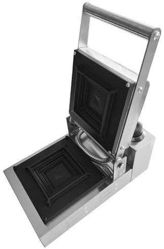 XSDAJSD Sandwichera eléctrica, sandwichera Comercial, sandwichera Antiadherente fácil de Limpiar, para cocinar Verduras, Carne, filetes, calamares y panqueques.