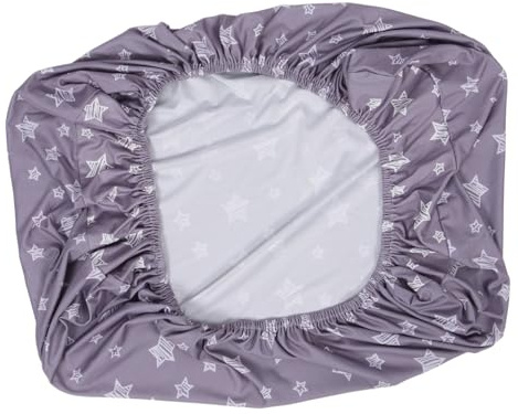 Toyvian Funda para Cambiador de Ñiño Extraíble, Elástica y Ajustada, Poliéster y Esponja, para Mesa de Cambio de Pañales
