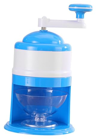BIUDECO Manual Ice Crusher Hand Crank Ice Grinder with Non-Slip Base for Household Use Portable for Cocktails and Travel