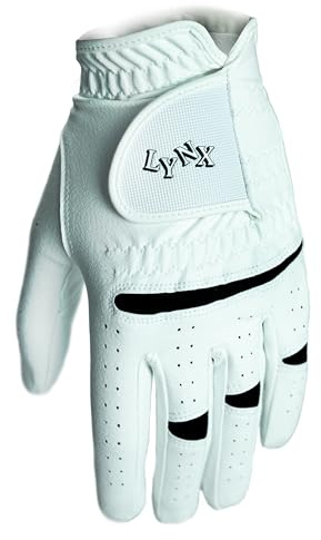 Lynx Men’s Parallax Right Hand Golf Glove - All-Weather Men’s Golf Glove for Left-Handed Golfers with Durable Construction, Breathable Fit, Secure Grip, Premium Golf Accessories and Gifts