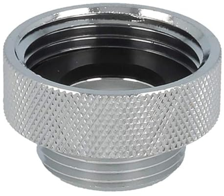 Schläfer 614110 - Aufnahme-Adapter/Übergangsstück für Ausläufe an Armaturen, AG 1/2 auf IG M22x1, Adapter/Reduzierstück G1/2 (1/2 Zoll) Außengewinde auf M22x1 Innengewinde, inkl. Dichtungen
