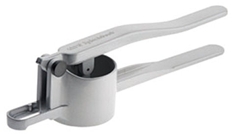 GEFU GE13160 Spaetzleboub - Spremiagrumi per patate, in alluminio pressofuso in acciaio inox, 40,5 x 12 x 9,5 cm