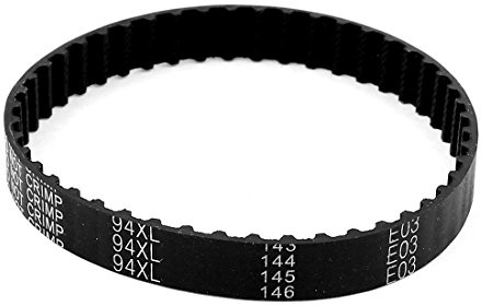 sourcing map 94XL 238.76mm Gurt 47 Zähne Gummi Synchron Maschine Zahnriemen | Schwarz
