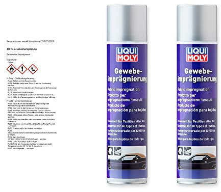 Liqui Moly 1594 Lot de 2 sprays imperméabilisants pour toit de cabriolet 400 ml