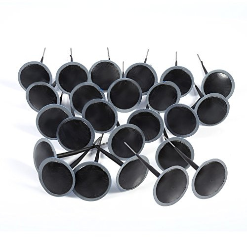 VGEBY Auto Reifen Flicken Kleber, Reifenreparaturset Reifen Flicken Auto Pilz Nagel Kit Plug Patch (Packung von 24)