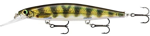 Rapala - Shadow Rap Deep Angelköder - Angelzubehör für Süßwasser - Reaktiver und Aggressiver Kunstköder - Lauftiefe 1.2-2.4m - Fischköder 11cm, 13g - Hergestellt in Estland