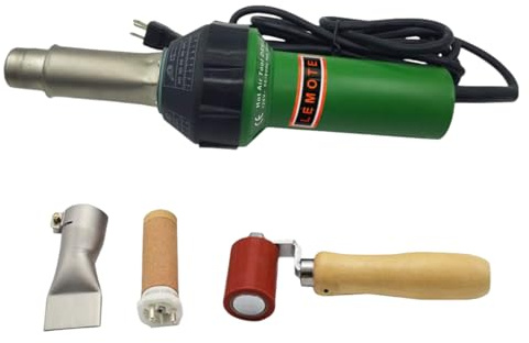 110V Hot Air Gun Welding Torch 1600W Heat Gun Plastic Welder Roofing Welder Kits PVC Welding Machine