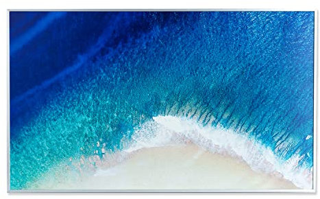 Klarstein Radiador Infrarrojos Pared Potencia 600W, Placa Calor Bajo Consumo Sin CO2, Panel Radiante Bajo Consumo, Infrarrojos Calefaccion, Calefactores Infrarojos Panel Radiante Pared