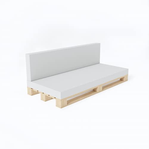 chilly pilley Schaumstoff Kaltschaum Schaumstoffplatte Palettenauflage Polyurethanschaum Zuschnitt Matratz Standard Matratze Palettenkissen Polster (T25, 50x50x10)