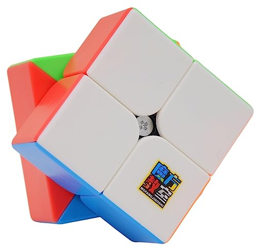 Bukefuno MoYu Meilong 2x2 Puzzle Cube Speed 2x2 Magic Cube Moyu MFJS MEILONG 2x2x2 Cubing Classroom Speed Toys