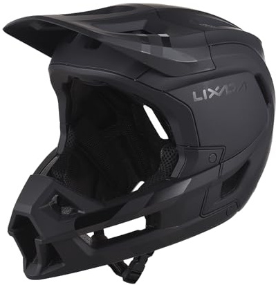 Lixada Adult Bike Helmet Full Face Mountain Bike Helmet Lightweight Bicycle Helmet Adult Cycling Helmet for Men Women 59-62CM