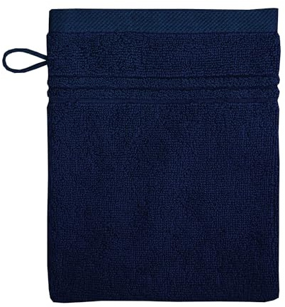 Dyckhoff Terry Cloth Series 'Nature' Wash Mitt 16 x 21 cm Navy
