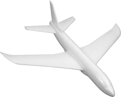 VICASKY Handwurf Flugzeug Fliegende Flugzeuge Hand werfendes Flugzeug Kinder DIY Flugzeug Modell Flugzeug Modell zum Bemalen Spielzeugflugzeug aus Schaumstoff Flugzeugmodelle selber Bauen