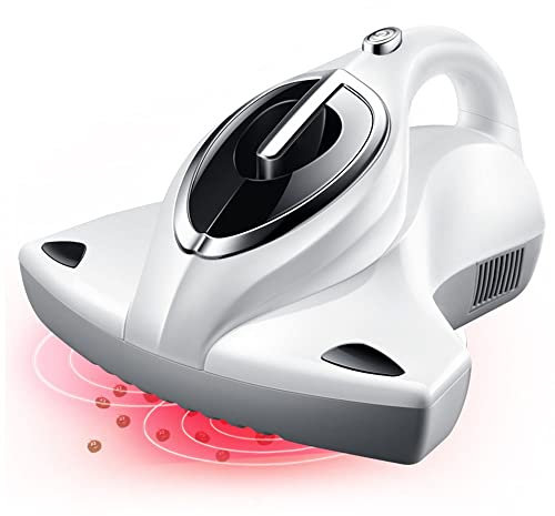 Milben Handstaubsauger Anti-Staub Milben Staubsauger UV Milbensauger Matratzen-Staubsauger Mit HEPA-Filtration Vernichtet Bis Zu 99,9% Aller Milben Für Matratzen, Kissen, Sofas Und Teppiche 400W