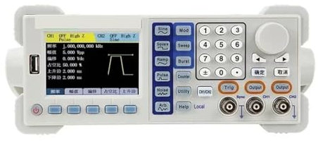 Generatore di funzioni, Generatore di segnale ET3325 Funzione a doppio canale Generatore di frequenza di forma d'onda arbitraria 25 MHz 200 MSa/S Dispositivo USB Strumenti elettronici