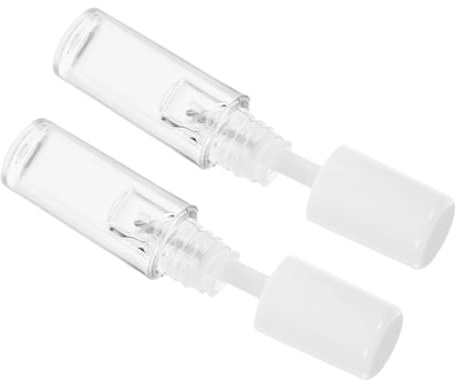 WEKADRIN Lot de 2 Gels Fixateurs Transparents pour Sourcils et Cils Mini Format Portable Formule Résistante à L'Eau et à la Transpiration Compatible Yeux Sensibles pour Maquillage