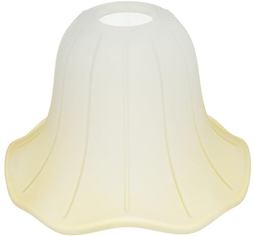 TOYANDONA Abat-Jour Verre Cloche pour Ventilateur de Plafond et Lampe Suspendue Compatible Douille E27, Remplacement Simple