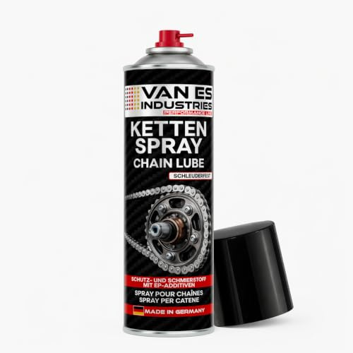 VE-INDUSTRIES 1x Kettenspray 400ml Fahrrad Motorrad Zahnrad Seilfett