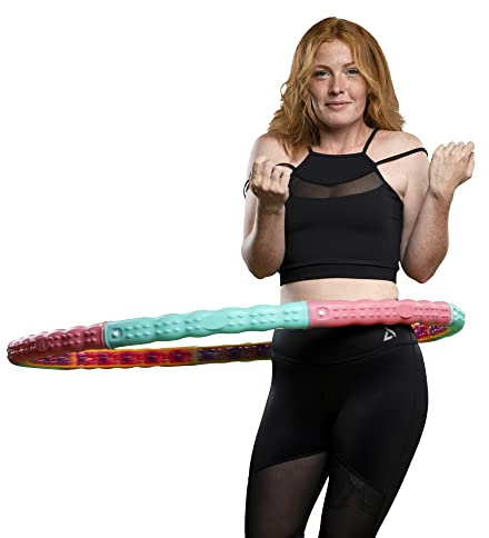HOOPOMANIA Anion Hoop [2,1 kg] Hula Hoop per adulti - Hulla Hub per la perdita di peso