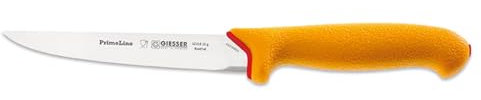 Johannes Giesser knivfabrik PrimeLine benkniv kniv, gul, 15 cm