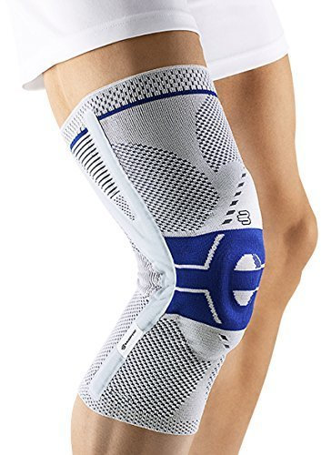 Bauerfeind GenuTrain P3 Knee Support (Titanium, Left 3) by Bauerfeind