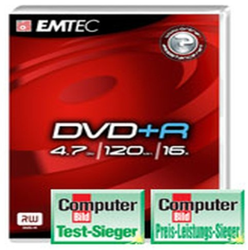 Emtec Dvd+r 4.7GB - Confezione da 1