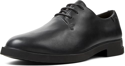 Camper Iman K200685, Zapatos de Cordones Oxford, Mujer, Negro 001, 39 EU