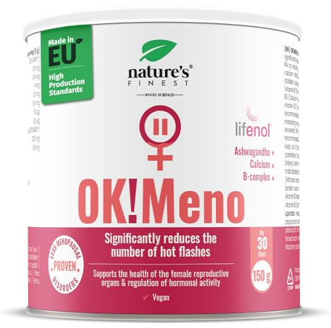 Nature's Finest OK!Meno, Vitamines & Plantes, Citron 150 g (Lot de 1)