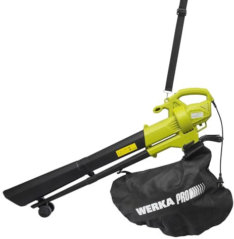 WERKA PRO Aspiratore soffiatori trituratore 3500w