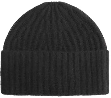 Zwillingsherz 100% Kaschmir Beanie – Strickmütze aus Cashmere – Hochwertige Grobstrick Mütze für Damen – Wintermütze One Size – Weiche & warme Mütze – Premium Qualität für Herbst, Winter & Frühling