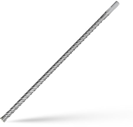 CSOOM Punta per trapano SDS Plus, 10 x 460 mm, professionale, ideale per foratura su pietra, cemento, pietra naturale, muro di mattoni
