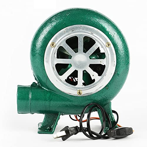 Souffleur de forge de forgeron, souffleur d'air de barbecue en fonte, ventilateur électrique centrifuge, moteur en fil de cuivre 220 V, pour outils de cuisine de pique-nique en plein air, cheminée de